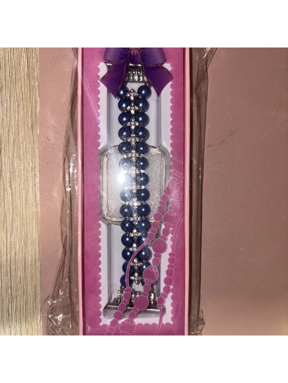 Apple Watch Band Compatible 42/44/45mm Color Stell Blue